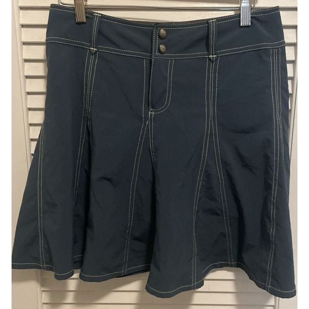 Athleta Womens Skort Blue Size 4 Athleisure Polyester Blend